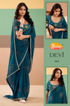 Devi By Stavan Georgette Fancy Embroidery Work Saree Wholesalers In Delhi
